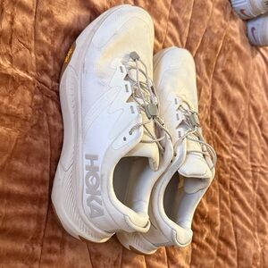 Hoka White Running Shoes